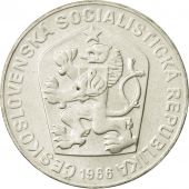 Czechoslovakia, 10 Korun, 1966, AU(55-58), Silver, KM:61