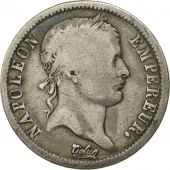 France, Napolon I, 2 Francs, 1814, Paris, B+, Argent, KM:693.1, Gadoury:501