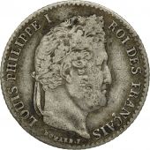 France, Louis-Philippe, 1/4 Franc, 1837, Lille, TTB, Argent,KM:740.13,Gadoury355