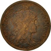 France, Dupuis, 2 Centimes, 1899, Paris, AU(50-53), Bronze, KM:841, Gadoury:107
