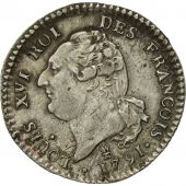 France, 15 sols franois, 1/8 Ecu, 1791, Limoges, AU(50-53), Silver, KM 604.5