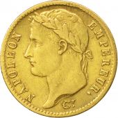 France, Napolon I, 20 Francs, 1813, Paris, TTB, Or, KM:695.1, Gadoury:1025
