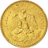 Mexique, 2 Pesos, 1945, Mexico City, SUP+, Or, KM:461