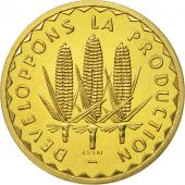 Mali, 100 Francs, 1975, MS(65-70), Nickel-brass, KM:E2