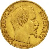 France, Napoleon III, 20 Francs, 1852, Paris, EF(40-45), Gold, KM 774