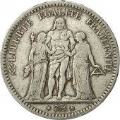 France, Hercule, 5 Francs, 1849, Bordeaux, VF(30-35), Silver, KM:756.4
