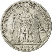 France, Hercule, 5 Francs, 1870, Paris, VF(30-35), Silver, KM:820.1, Gadoury:745