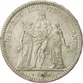 France, Hercule, 5 Francs, 1872, Paris, AU(55-58), Silver, KM:820.1