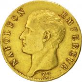 France, Napolon I, 40 Francs, 1806, Lille, TTB, Or, KM:675.6, Gadoury:1082
