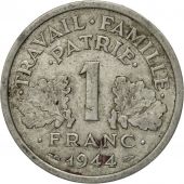 France, Bazor, Franc, 1944, Castelsarrasin, EF(40-45), Aluminum, KM:902.3