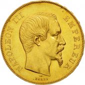 France, Napolon III, 50 Francs, 1855, Paris, TTB+, Or, KM:785.1, Gadoury 1111