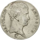 France, Napolon I, 5 Francs, 1805, Paris, TB+, Argent, KM:662.1, Gadoury:580