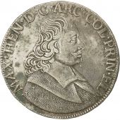 LIEGE, Maximilian Henry, Patagon, 1663, Liege, EF(40-45), Silver, KM:80