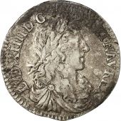 monnaie, France, Louis XIV, 1/12 cu au buste juvnile, 1659, Paris, Gadoury 115