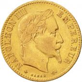 Monnaie, France, Napolon III, 10 Francs, 1864, Paris, TTB, Or, Gadoury 1015