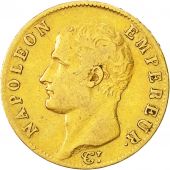 Coin, France, Napolon I, 20 Francs, 1805, Paris, VF(30-35), Gold, KM:663.1