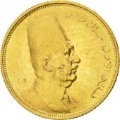 Monnaie, gypte, Fuad I, 20 Piastres, 1923, British Royal Mint, SUP, Or, KM:339