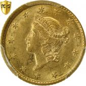 Coin, United States, Liberty Head - Type 1, 1854,Philadelphia,PCGS,AU58,KM73