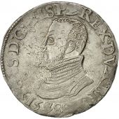 Coin, Spanish Netherlands, FILIPSDAALDER, 1588, Anvers, AU(50-53), Vanhoudt 362