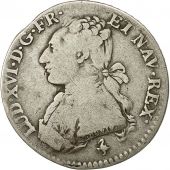 Monnaie, France, Louis XVI, 1/5 cu, 24 Sols, 1783, Paris, TB, Argent,Gadoury354