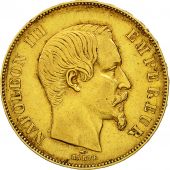 Monnaie, France, Napolon III, 50 Francs, 1855, Paris, TB+, Or, Gadoury 1111