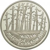 Coin, Poland, 20 Zlotych, 1995, MS(65-70), Silver, KM:286