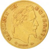 France, Napoleon III, 5 Francs, 1865, Paris, Or, KM:803.1