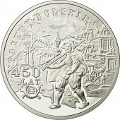 Coin, Poland, 10 Zlotych, 2008, MS(63), Silver, KM:655