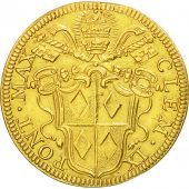 Monnaie, tats italiens, PAPAL STATES, Clement IX, Doppia, KM 284