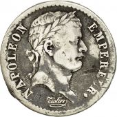 Monnaie, France, Napolon I, 1/2 Franc, 1808, Lille, TB+, Argent, Gadoury 398