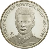 Coin, Poland, 200000 Zlotych, 1990, MS(63), Silver, KM:240
