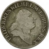 Monnaie, Etats allemands, PRUSSIA, Friedrich Wilhelm II, 4 Groschen, 1796