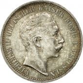 Coin, German States, PRUSSIA, Wilhelm II, 2 Mark, 1905, Berlin, AU(55-58)