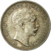 Coin, German States, PRUSSIA, Wilhelm II, 2 Mark, 1905, Berlin, AU(55-58)