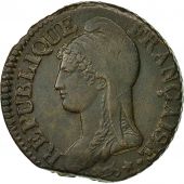 Monnaie, France, Dupr, 5 Centimes, 1799, Lille, TB+, Bronze, KM:640.11