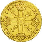 Coin, France, Louis XIV, Louis dor à la tête nue, Louis dOr, 1672, Paris