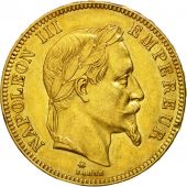 Coin, France, Napoleon III, Napolon III, 100 Francs, 1869, Paris, EF(40-45)