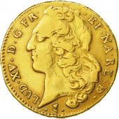 Monnaie, France, Louis XV, Double louis dor de Barn au bandeau, 2 Louis Dor