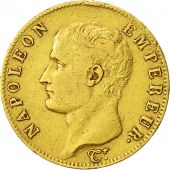 Coin, France, Napolon I, 20 Francs, 1804, Paris, EF(40-45), Gold, KM:663.1