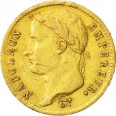 Monnaie, France, Napolon I, 20 Francs, 1808, Toulouse, TB+, Or, KM:687.3