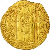 Coin, France, Charles V, Franc  pied, AU(50-53), Gold, Duplessy:360