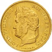 Coin, France, Louis-Philippe, 40 Francs, 1831, Paris, AU(50-53), Gold, KM:747.1