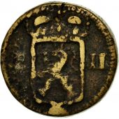 Monnaie, Luxembourg, Frans II, Sol, 1795, TB, Cuivre, KM:19
