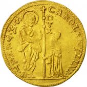Coin, ITALIAN STATES, VENICE, Carlo Ruzzini, Zecchino, ND (1732-35), KM 538