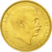 Coin, Denmark, Christian X, 20 Kroner, 1916, Copenhagen, AU(55-58), KM 817.1
