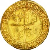 Monnaie, France, Franois Ier, Ecu dor, Cremieu, TTB, Or, Duplessy:782