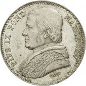 Monnaie, tats italiens, PAPAL STATES, Pius IX, 20 Baiocchi, 1860, Roma, SUP+