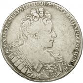 Coin, Russia, Anna, Rouble, 1731, Moscow, VF(30-35), Silver, KM:192.1