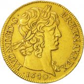 Monnaie, France, Louis XIII, Double Louis dor, 1640, Paris, TTB+, Gadoury 59