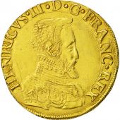 Monnaie, France, Franois II, Double Henri dor 1er type, 1560, Poitiers, TTB,Or